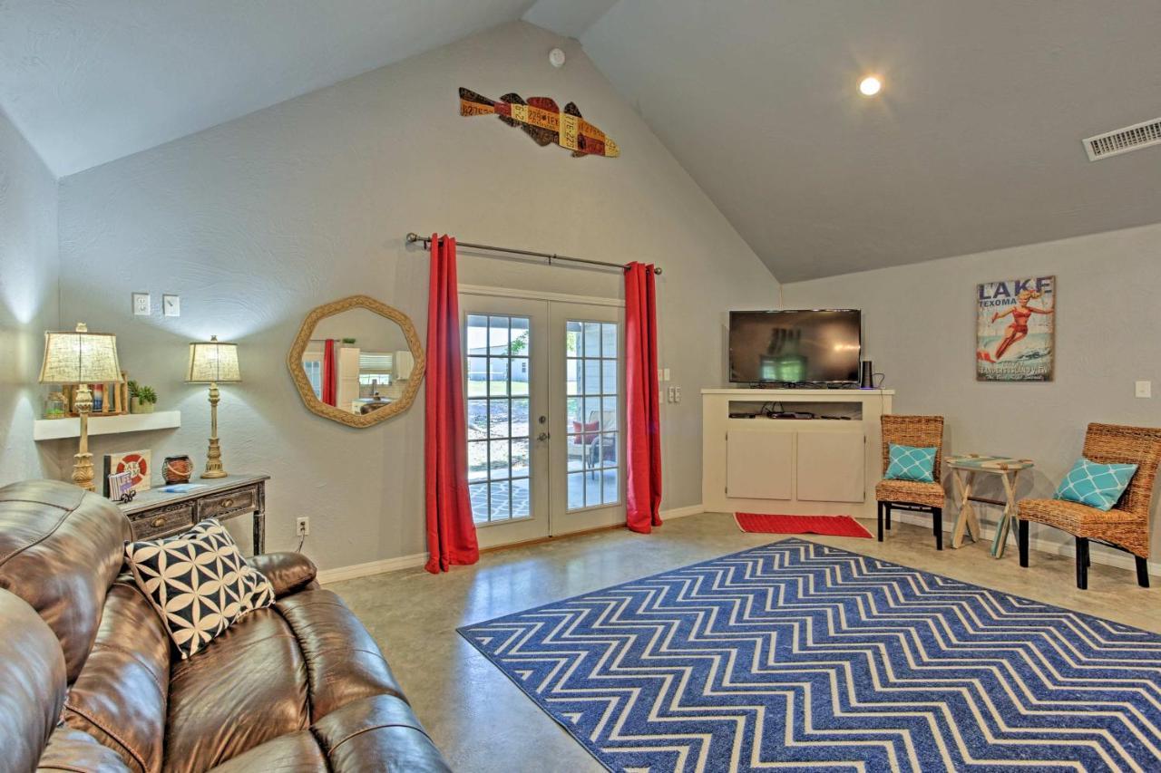 Modern Retreat With Gas Grill - Walk To Lake Texoma! Kingston Exteriér fotografie
